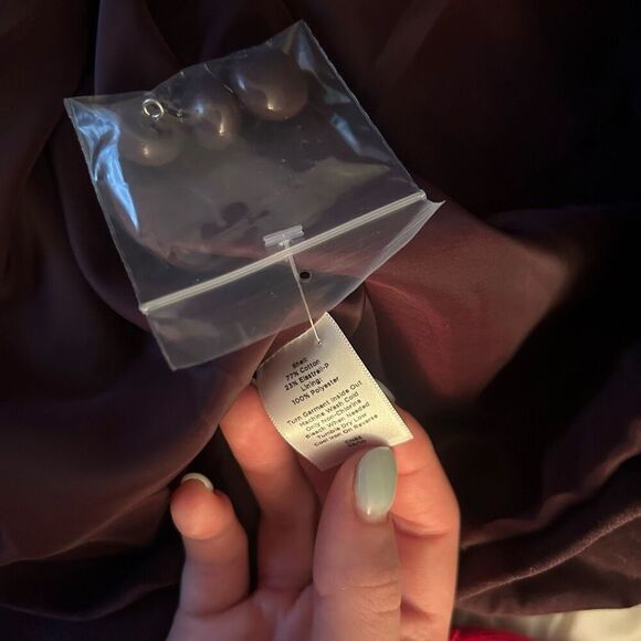 Talbots NWT Purple Button Up Jacket 16 - Picture 7 of 7